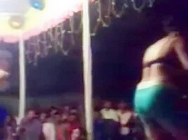 Indian Femdom Dance live in Public 