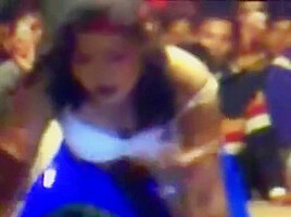 Indian Femdom Dance live in Public 