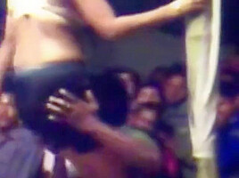 Indian Femdom Dance live in Public 