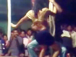 Indian Femdom Dance live in Public 