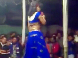 Indian Femdom Dance live in Public 