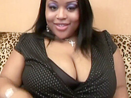 Interviewing The Busty Ebony Bbw Ends In A Passionate Banging Session And Cumshot With Mika Lee
