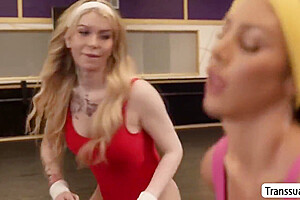 Intructor Caught Ts Dancer Fucking Fellow Dancer