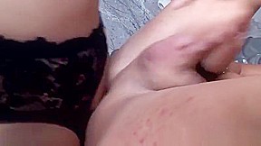 Italian tranny gives him a sticky facial