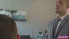 Jake Wilder hot bubble butt gets fucked hard by Luke Adams big throbbing cock