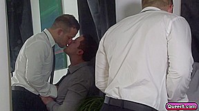 Jake Wilder hot bubble butt gets fucked hard by Luke Adams big throbbing cock