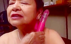 Japaneese granny siep 1 - mastubation