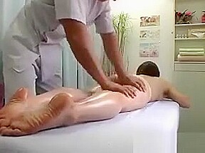 Japanese Cutie Getting A Massage
