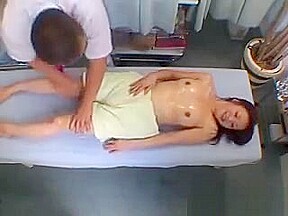 Japanese Cutie Getting A Massage