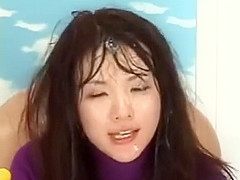 Japanese News Reporter Bukkake