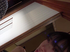 Japanese hotwife onsen retreat with fox face and perfect body wife