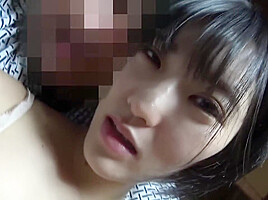 Japanese hotwife onsen retreat with fox face and perfect body wife