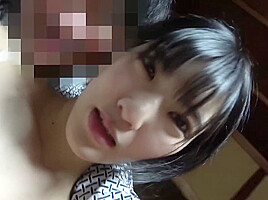 Japanese hotwife onsen retreat with fox face and perfect body wife