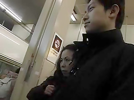 Japanese porn video with busty milf fucking