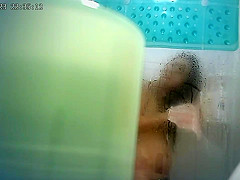 Japanese wife in shower