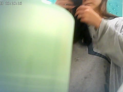 Japanese wife in shower
