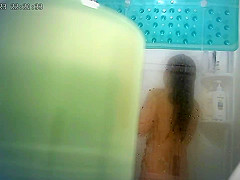 Japanese wife in shower