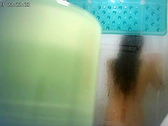 Japanese wife in shower