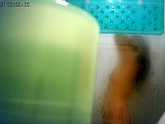 Japanese wife in shower