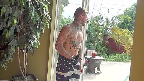 Jerking & Spying On Step dad - Brian Michaels