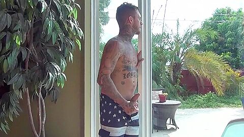 Jerking & Spying On Step dad - Brian Michaels