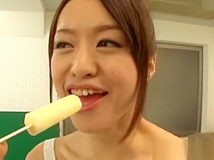 Kaede Niiyama lusty Asian teen 18+ gets hot fucking