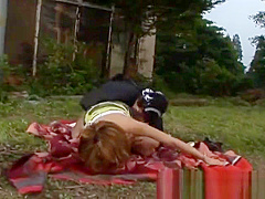 Kane Hotaru Asian model enjoys outdoor part1
