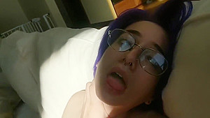 Kawaii teen 18+ Gets Rough Fucked On The Floor