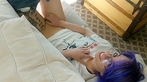 Kawaii teen 18+ Gets Rough Fucked On The Floor
