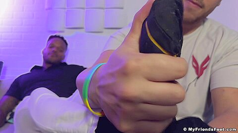 Kevin's Feet Worshiped - Kevin
