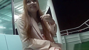 Kinky asian teen 18+ flashing