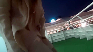 Kinky asian teen 18+ flashing