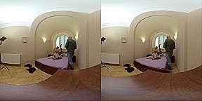 Kristina Bratz Doll Vr Part One - Busty Blonde Newbie Creampied In First Porn Scene