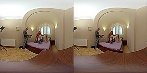Kristina Bratz Doll Vr Part One - Busty Blonde Newbie Creampied In First Porn Scene