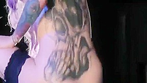 Krystal Kaos with Purple Hair Getting Fucked