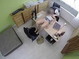 LOAN4K  Big-tittied chick knows how to earn good money quickly