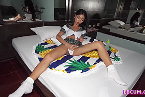 Ladyboy Itim Fucked Bareback And Gives Ass To Mouth Bj