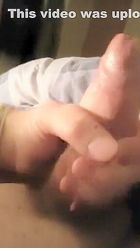 Late night wanking big cock