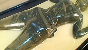 Latex Catsuit Doll Vacbed Breathplay