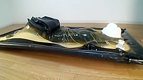 Latex Catsuit Doll Vacbed Breathplay