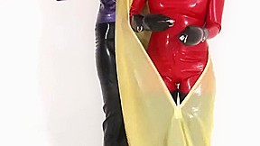 Latex balloon bondage