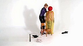Latex balloon bondage