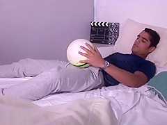 Latin Boy Adriel Jacking Off