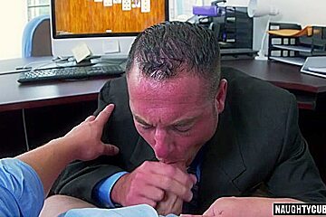 Latin gay dildo with facial