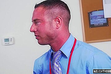 Latin gay dildo with facial