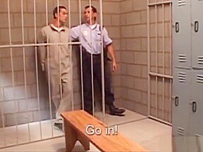 Latino Prisoner Sripped and Fucked