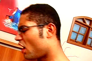 Lavish creampie after bareback sex