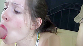 Lelu Love-POV Gladiator Sandals Blowjob