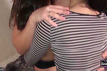 Lesbians And Licking Their Pussies! - Georgia Jones And Sinn Sage