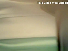 Long hair teen 18+ seats in toilet to pee